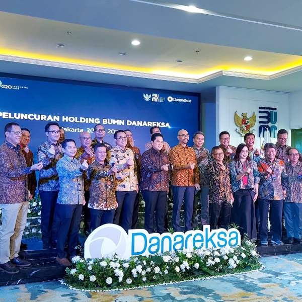 Peluncuran Holding BUMN Danareksa