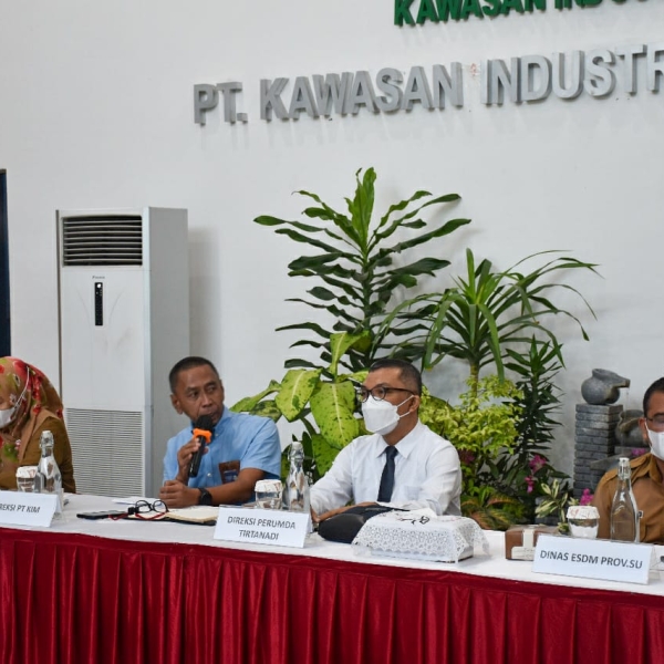 Sosialisasi Penertiban Penggunaan Air Bawah Tanah dan Spesifikasi Air di Kawasan Industri Medan